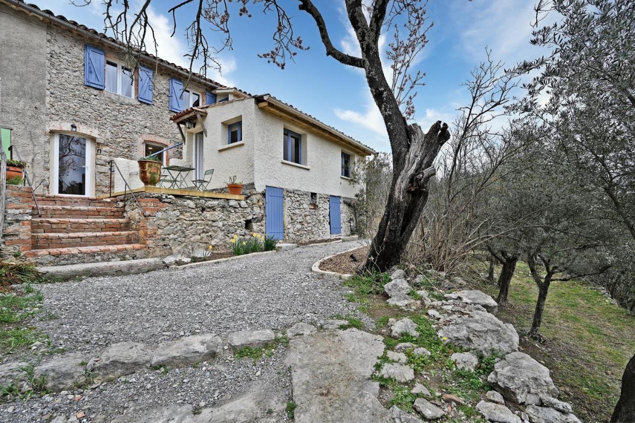 Le Mas Des Rouquets - Avec Piscine Et Jardin Anduze Exterior foto